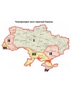 Температурные зоны территории Украины